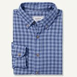 Gazman Casual L/S Shirt - blue check